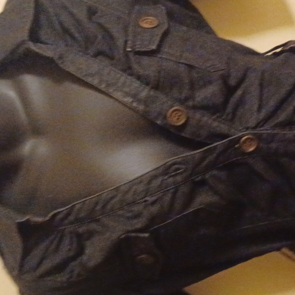 3 quarter length jean shirt - Picture 2 of 7